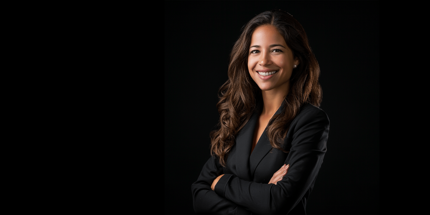 Headshot of A Professional Women in a Black Jacket